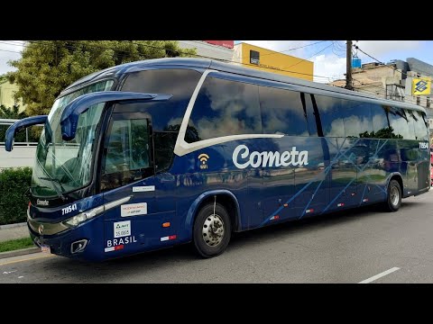 São Paulo/Santos (Ponta da Praia) com a Viação Cometa ☄️ de New G7