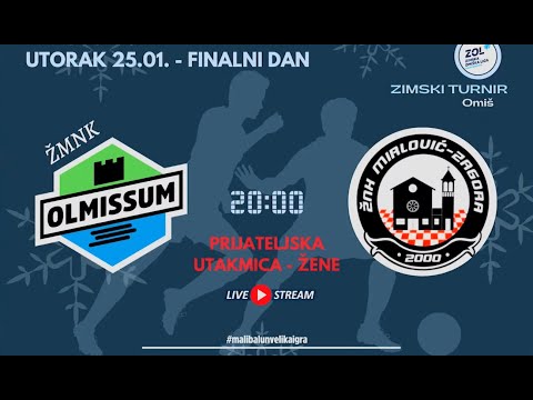 PRIJATELJSKA: ŽMNK OLMISSUM - ŽNK MIRLOVIĆ ZAGORA, 25.01.2022.
