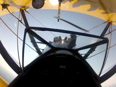 Stearman stall turns