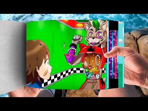 Roxy Suit Up | Five Nights at Freddys Security Breach | Flipbook Animation