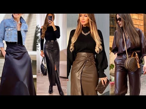 Moda 2024-25 Mujer COMBINACIONES MODERNAS LOOKS DE INSPIRACIÓN PARA MUJERES ROPA Y PRENDAS DE MODA!