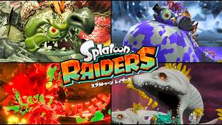 【スプラトゥーン レイダース】全ボス戦 演出まとめ 幻のシャケ【スプラ レイダース】Splatoon Raiders  Switch 2
