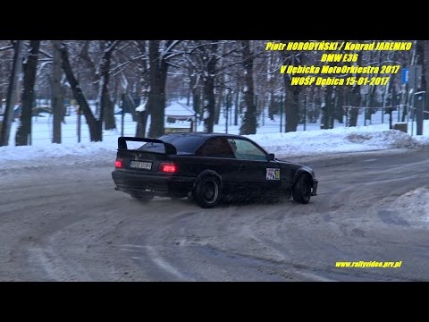 Piotr HORODYŃSKI / Konrad JAREMKO - BMW E36 - V Dębicka MotoOrkiestra 2017 WOŚP Dębica 15-01-2017