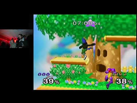 Skips (Samus) vs Goose (Falco) - 4Qs Melee #121