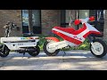 The Two Coolest Honda Motorcycles Ever Produced Honda Cub EZ90 and Honda Motocompo