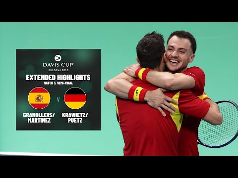 Thriller to reach Davis Cup Final 😍 | Spain v Germany | Extended Highlights | 2025 Davis Cup Final 8