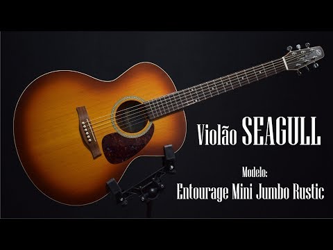 Пример звучания акустической гитары Seagull Entourage Mini Jumbo Rustic