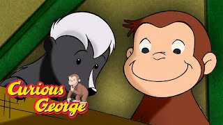 Catch that Skunk! 🐵 Curious George 🐵 Kids Cartoon 🐵 Kids Movies