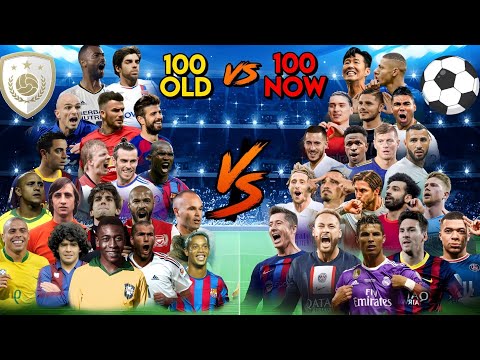 100 🆚️ 100💥OLD Legends VS NOW Legends 🔥🐐