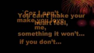 I Can't Make you Love me (lyrics) by Nina