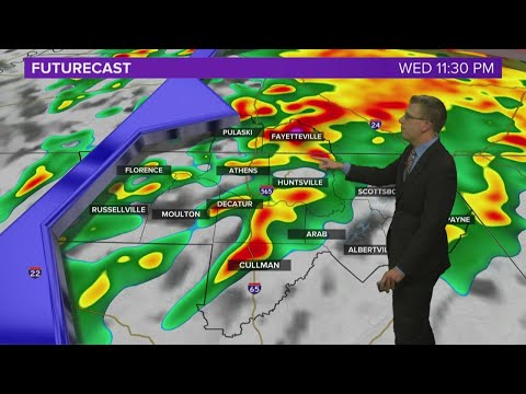 Weather Forecast Wednesday, March 17, 2021 With Chief Meteorologist Jordan Dressman