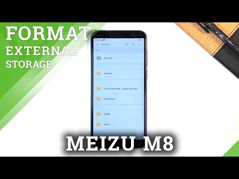 How to Wipe External Storage in Meizu M6T - Format SD Card