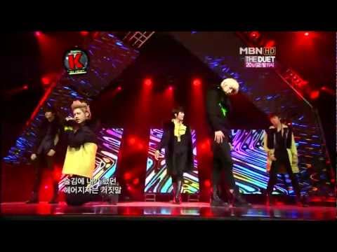 120114 AA(Double A) - Because I'm Crazy + Interview @ MBN Show K Music