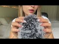 ASMR Gentle Fluffy Mic Scratching Head Massage Whispering In Your Ear