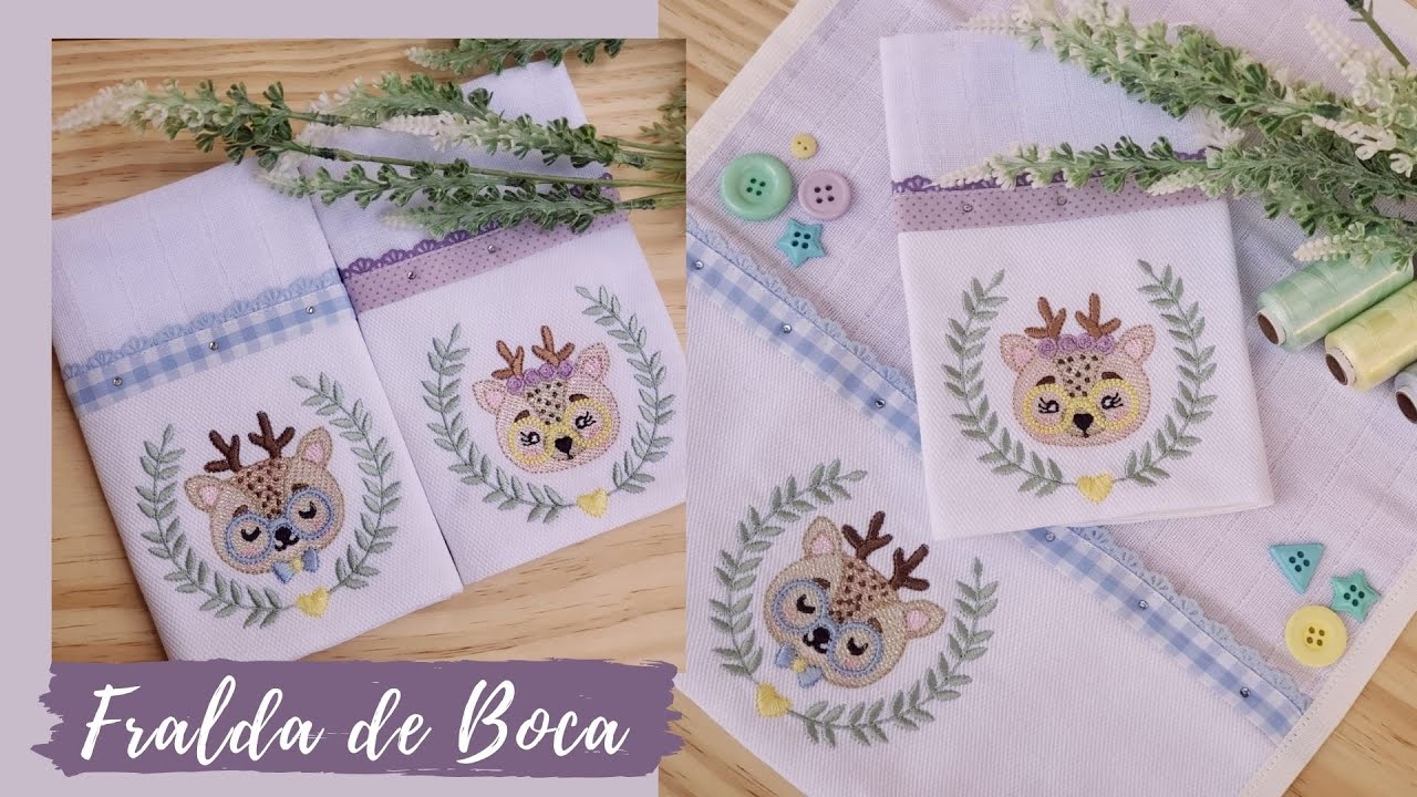 FRALDA BOCA - FAROLZINHO ATELIER