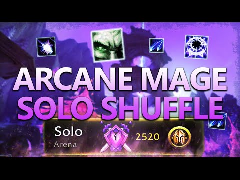 Arcane Mage Solo Shuffle PvP ~ How Good Is Precognition?