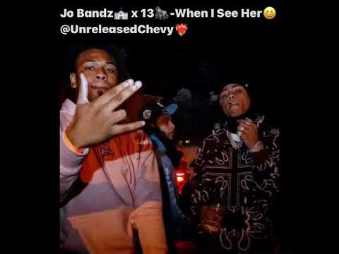 Jo bandz-when I see her(read desc)#kayflock #nydrill #unreleasedmusic #shorts #bronxdrill #yagib