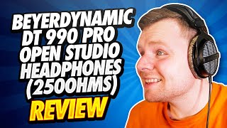 Video thumbnail for Best headphones for music producers, Beyerdynamic DT 990 Pro Open Studio Headphones (250ohms) Review by Garrett Lindsay
