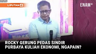 Download lagu Menohok Rocky Gerung Sindir Purbaya Kuliah Lama Ekonomi 7 Semester: Ilmu Mudah, Ngapain? | Liputan6 mp3