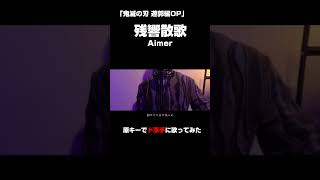 #shorts #歌ってみた #残響散歌 #aimer #zankyosanka #鬼滅の刃 #demonslayer #おすすめ