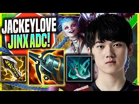 JACKEYLOVE IS SO CLEAN WITH JINX! - TES Jackeylove Plays Jinx ADC vs Samira! | Season 11
