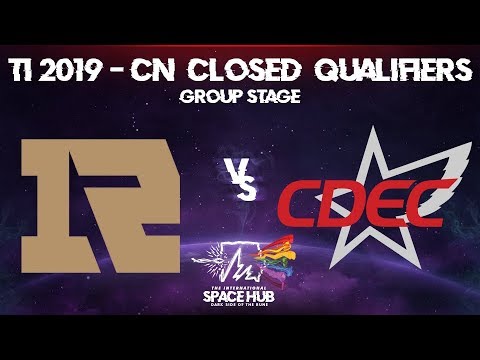 Royal Never Give Up vs CDEC - TI9 CN Regional Qualifiers: Group Stage