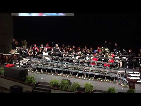 "Salute to the Sultan" by Cedarville HS Concert Band at graduation 2019