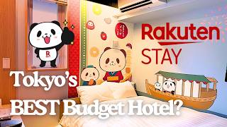 Tokyo's BEST Budget Friendly & Panda themed Hotel 🐼 near Tokyo Skytree Rakuten STAY