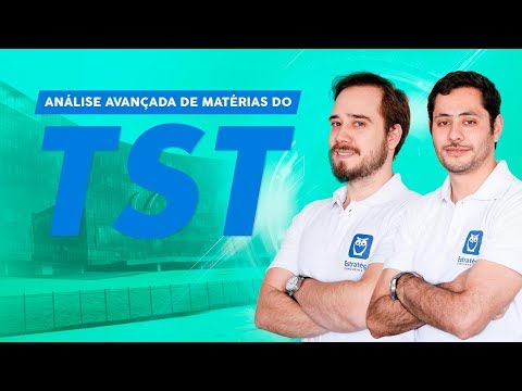 Concurso TST: Análise Avançada de Matérias