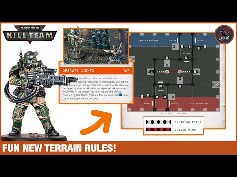KILL TEAM INTO THE DARK New Missions & Terrain Rules - Sneak Peak At These Fun Interactive New Rules