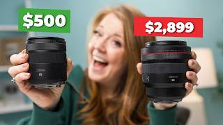 Video thumbnail for Can You REALLY Tell a $2000 Difference?! (Canon RF 85mm 2.0 vs 1.2) by Katelyn James