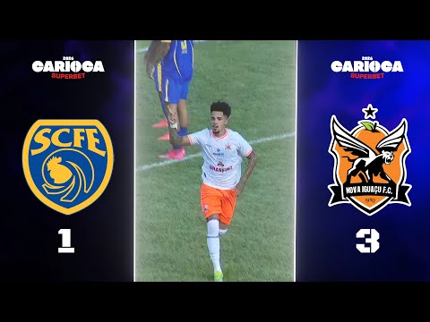 CARIOCA SUPERBET 2026 - TAÇA GUANABARA - 1ª RODADA - SAMPAIO CORREA 1X3 NOVA IGUAÇU