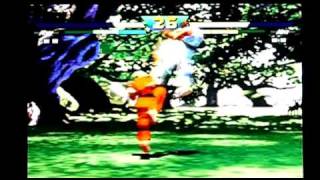 Street Fighter EX Plus Alpha on Sony Playstation / PS1. Gameplay & Commentary