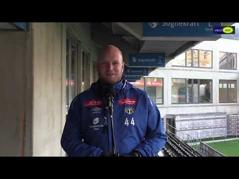 Assistenttrenar i Sogndal Marius Bøe før Ålesund