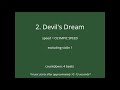 2. Devil's Dream - OLYMPIC SPEED - excluding violin 1