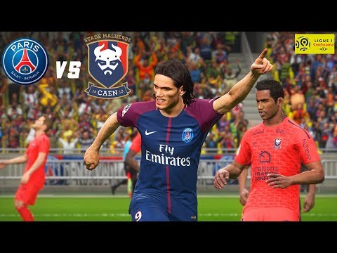 PSG vs CAEN Prediction | French Ligue 1 Gameweek 1 2018/19 | PS4 PES 2018 Gameplay