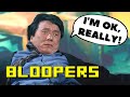 JACKIE CHAN BLOOPERS COMPILATION | Part 1 | Rush Hour, Who Am I, Police Story, Armour of God, Tuxedo
