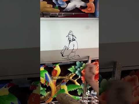 Inside the Art of Chinese Temple Painting | Master Hand-Painters at Work