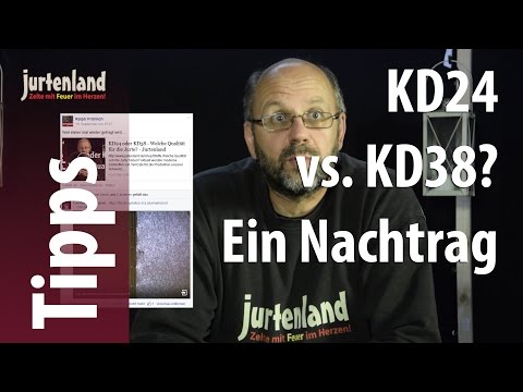 KD38 versus KD24 - Ein kurzer Nachtrag - Jurtenland