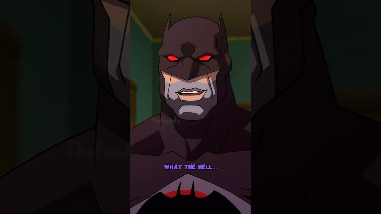 The New Batman HELPS Flash | Flashpoint #shorts #justiceleague #batman #superman #flash #dc