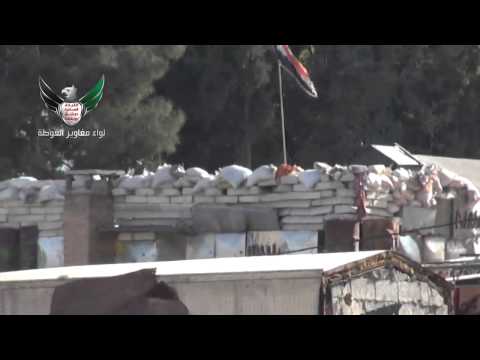 حصار كتيبة حمزة سيد الشهداء التابعة للواء مغاوير الغوطة ثكنة كمال مشارقة في حي الزبلطاني في مدينة دمشق