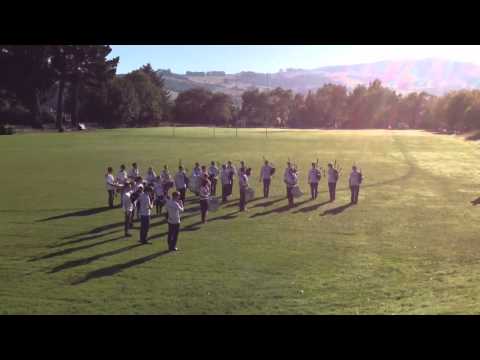 The Competition - The NZ Youth Pipe Band.