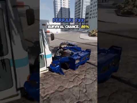 Realistic Highway Car Crashes #49