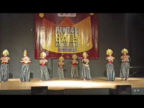 Tari wonderland sanggar tanggai lampung