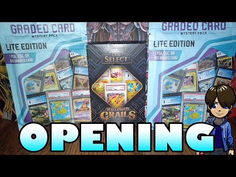 Opening 3 Pokemon PSA Or CGC Graded Card Mystery Packs!
