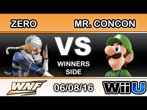 WNF 2.5 - TSM | ZeRo (Sheik) Vs. SS | Mr. ConCon (Luigi) Winners Semis - Smash Wii U