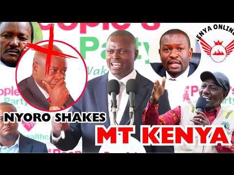 BAD DAY FOR GACHAGUA! Listen to Ndindi Nyoro full speech shaking grounds of Mt Kenya region