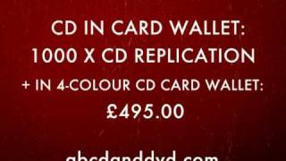 ABCD & DVD Ltd. - CURRENT SPECIAL OFFERS - CD REPLICATION