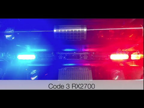 Lightbar Highlight: Code 3 RX2700 LED