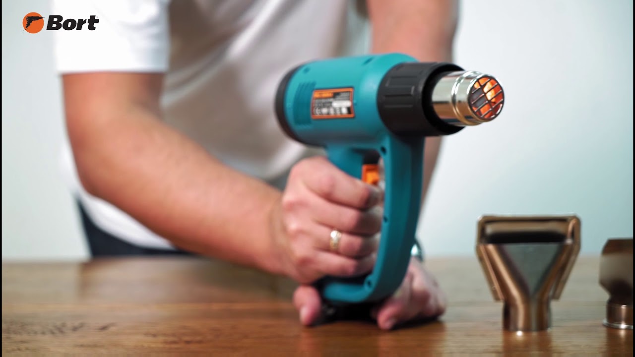 Фен технический Bort BHG-2005N-K